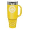 40 oz. Travel Mug with Handle, Straw Included Thumbnail